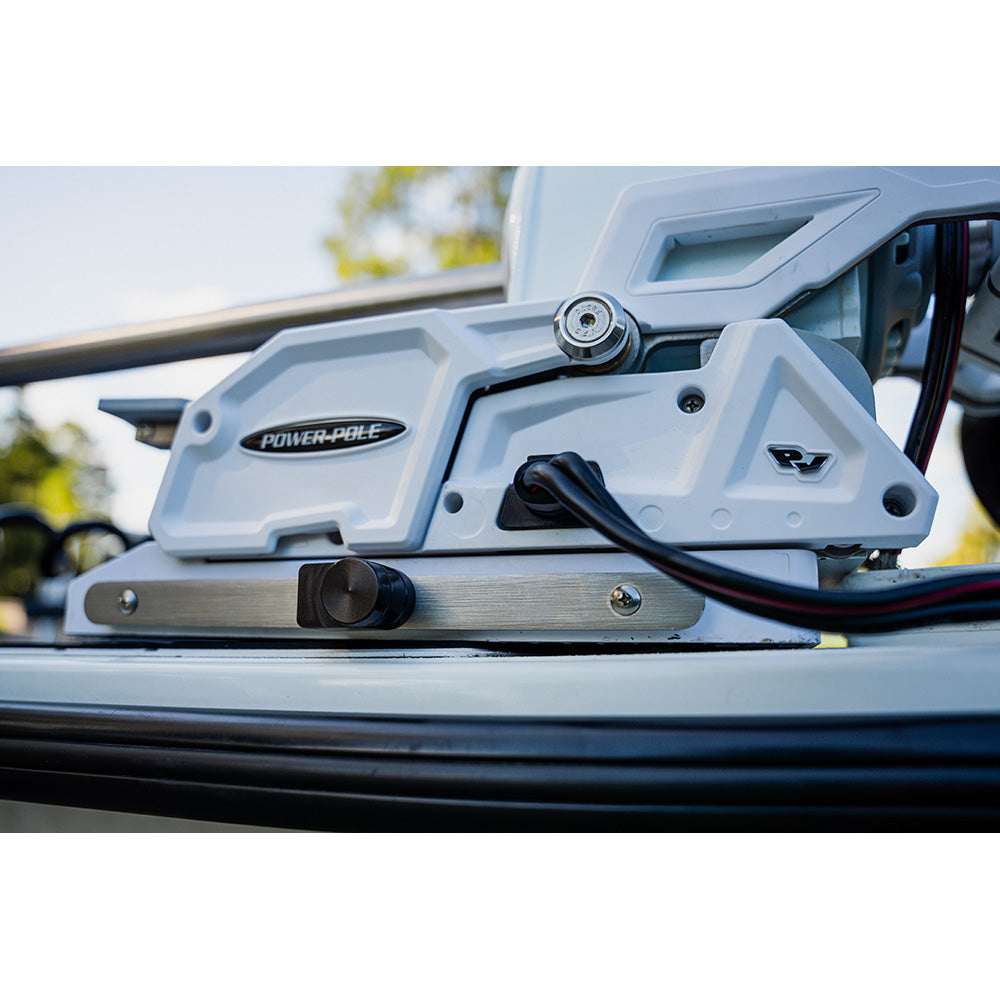 Secure Outdoors SO-EL-S-PV-SV Elite Lock - Single - Power-Pole PV - Silver