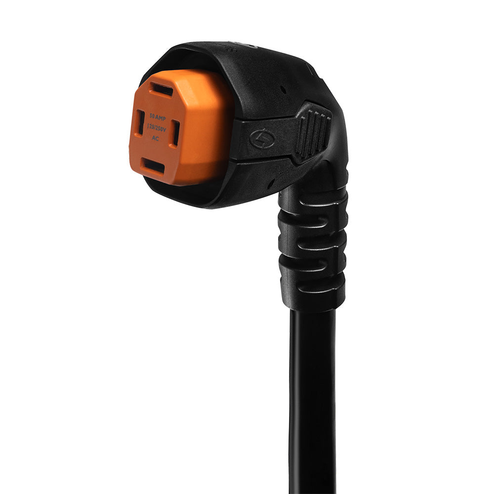 SmartPlug R50304A 50 AMP Angled RV Dual Configuration Cordset - 30'