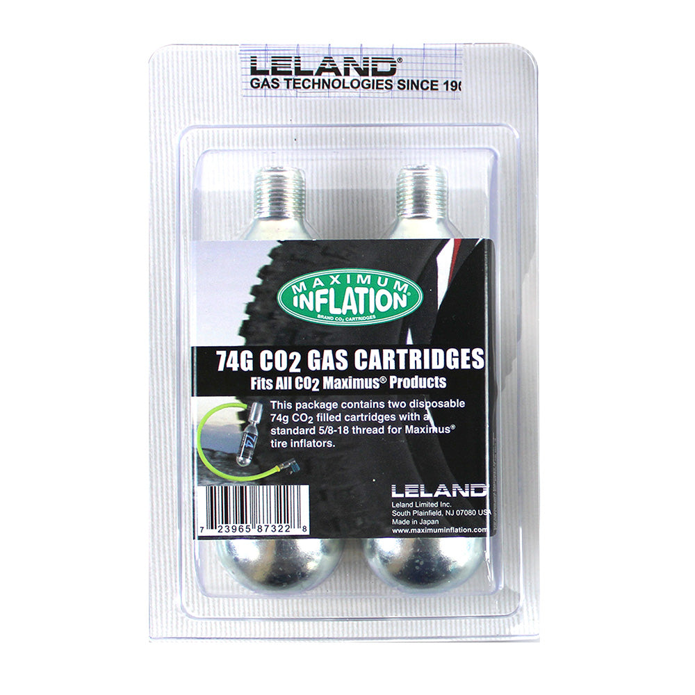 Leland Maximum 87322 Inflations Maximus Instant Tire Refill Cartridges *2-Pack