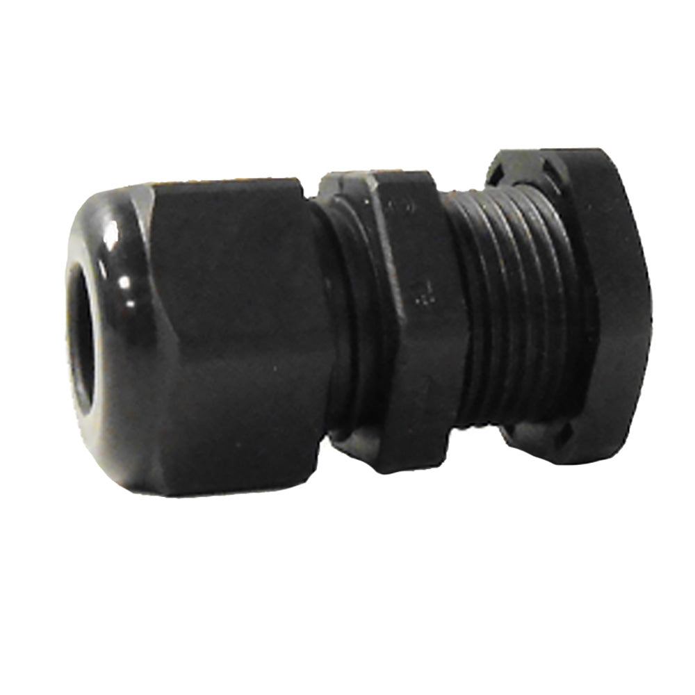 Trident Marine 1438-8876 3/8" Straight Thru-Fitting f/Use w/LPG Copper Tubing or Solenoid Wiring