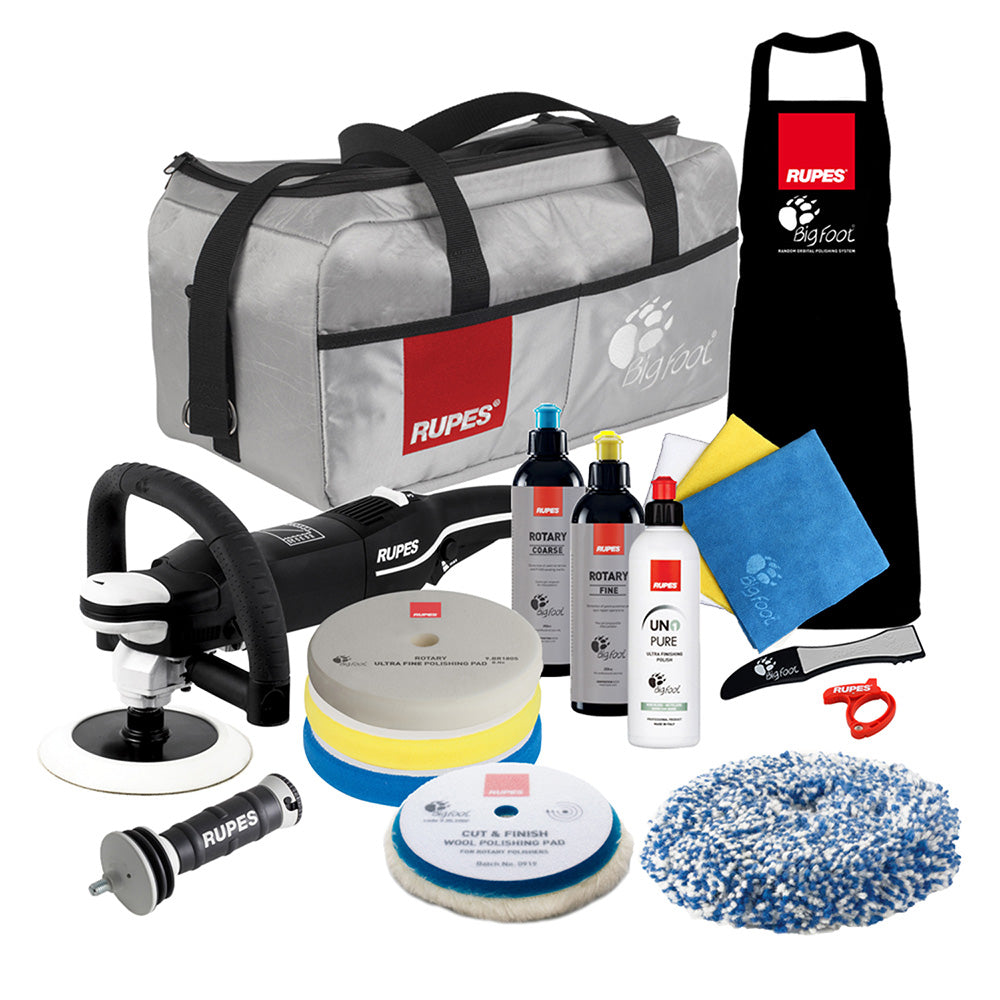 RUPES LH19E/US/CMP Rotary Polisher Bigfoot LH19E Complete Kit