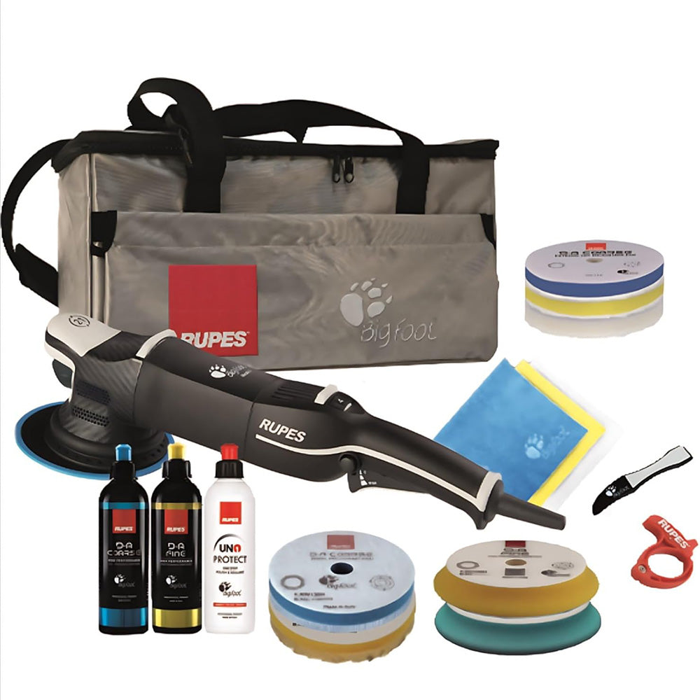 RUPES LHR21V/US/CMP Random Orbital Polisher Bigfoot LHR21 Mark V Complete Kit