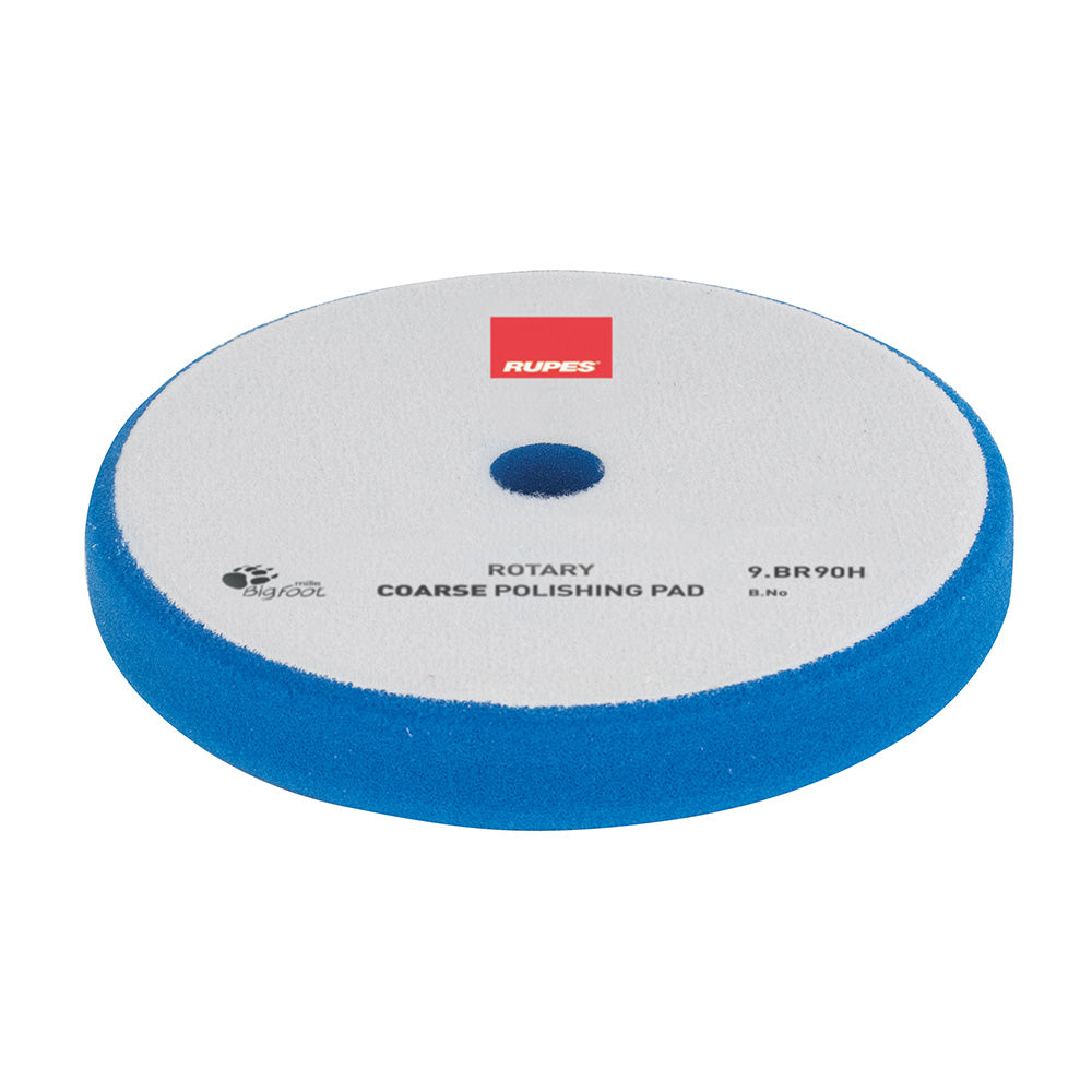 RUPES 9.BR90H Rotary Coarse Polishing Foam Pad 75/50mm - Blue