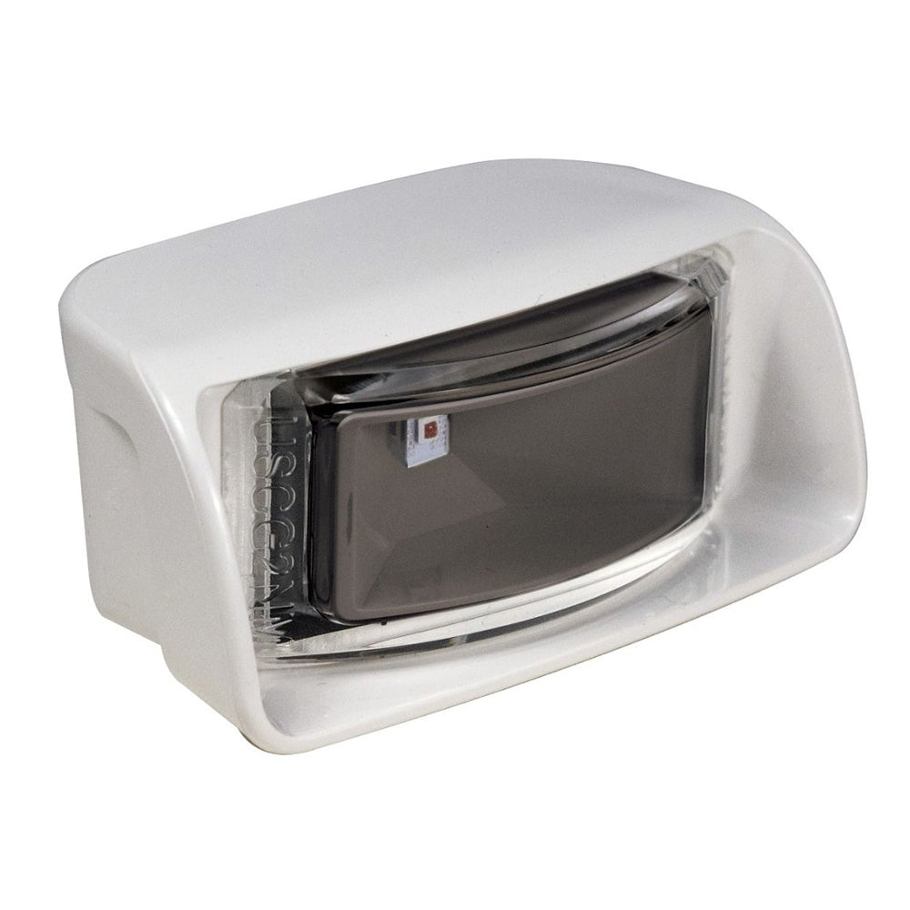Lumitec 101866 Contour Drop-In Navigation Light - Stern White - White Housing