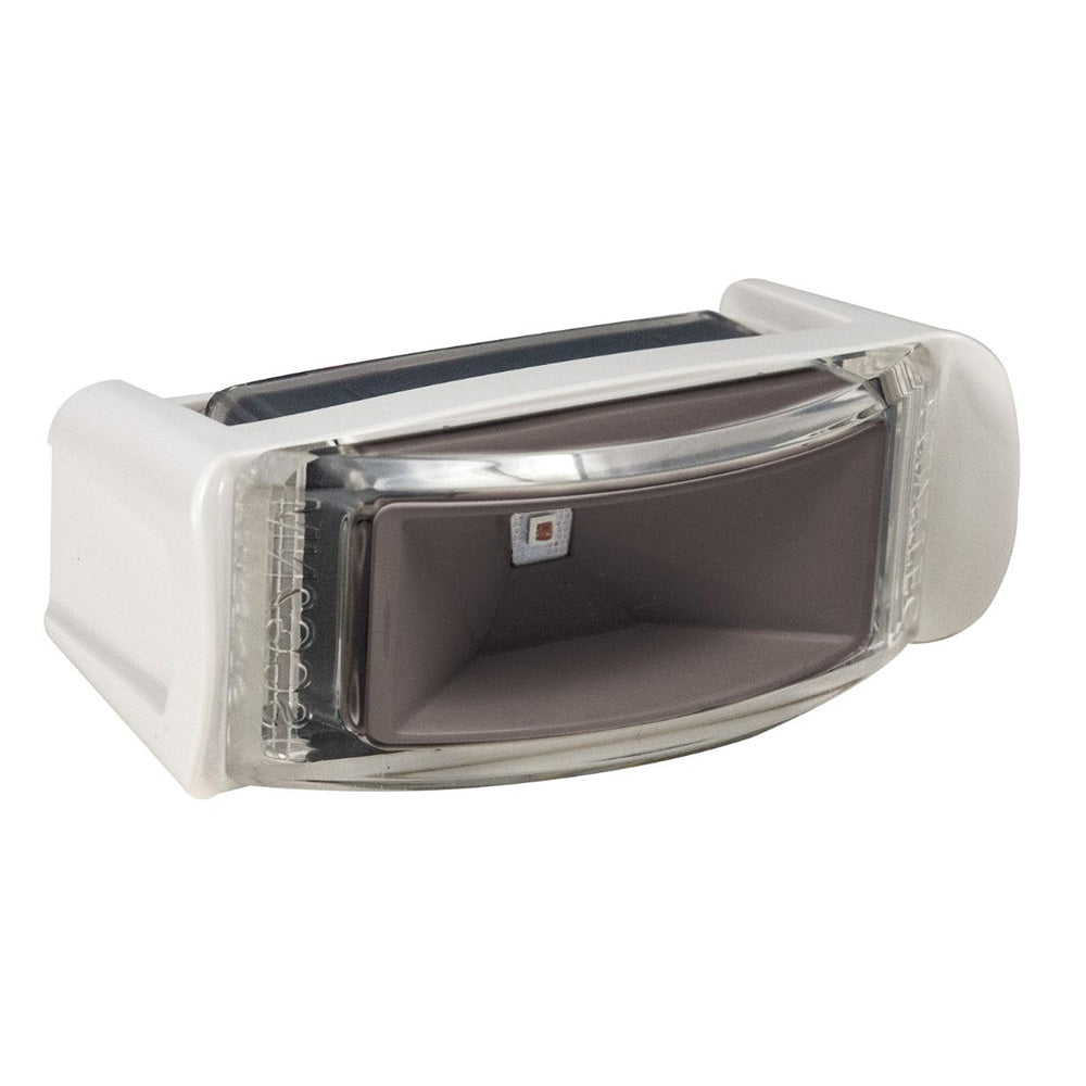 Lumitec 101867 Contour Inset Navigation Light - Stern White - White Housing