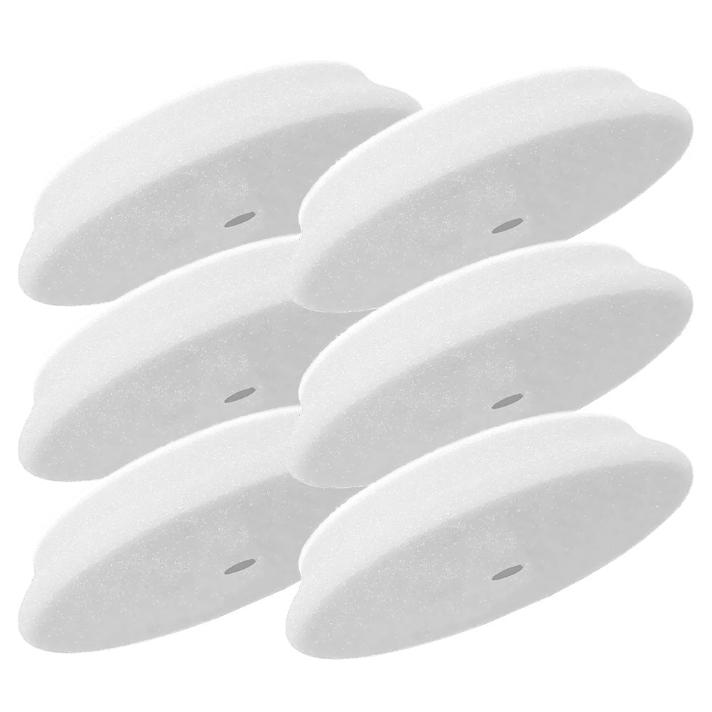 RUPES 9.DA40S/6 D-A Ultra Fine Polishing Foam Pad 40mm - White *6-Pack