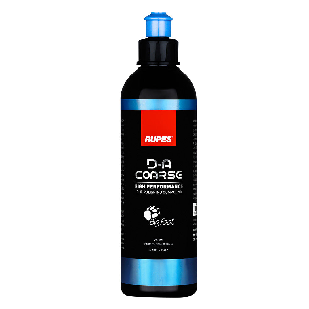 RUPES 9.DACOARSE250 D-A Coarse High Performance Cut Polishing Compound 250ml/8.5oz