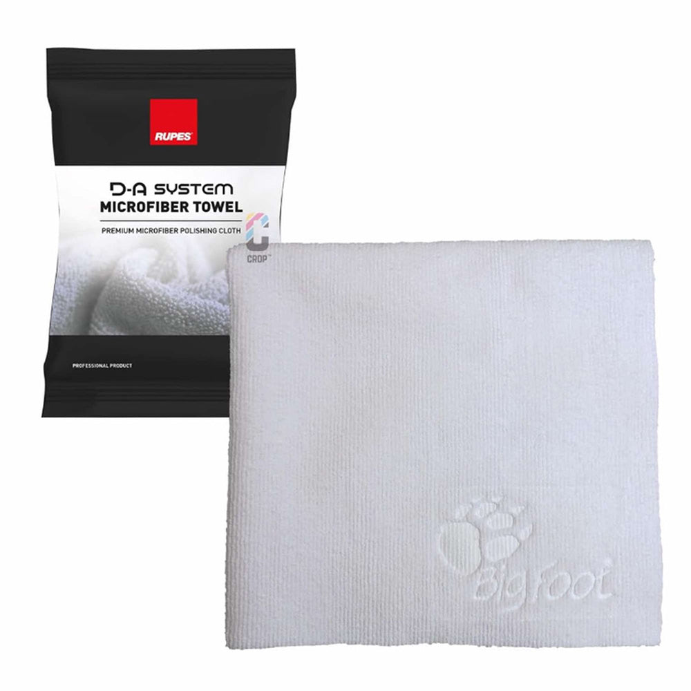 RUPES 9.BF9070 D-A System Microfiber Towel 16x16 - White