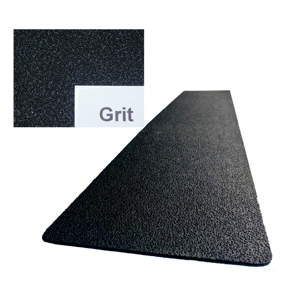 Gator Guards GSBLK-GRIT-1FT GatorSkinz Non-Skid Step Pad - Black Grit - 12" x 24"