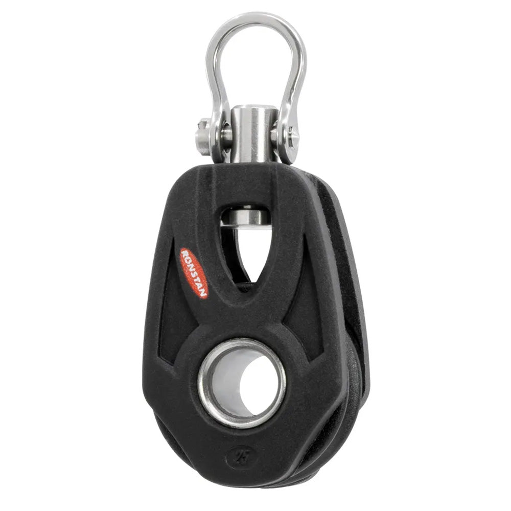 Ronstan RF28100 Series 25 Ball Bearing Orbit Block - Becket Swivel Shackle