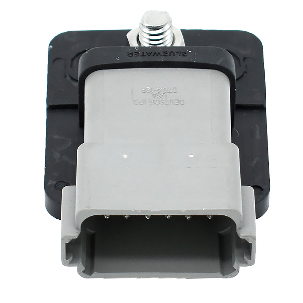 Bluewater 2314-D-056 12 Position Male Sealed Deutsch Connector Busbar - 5/16" Stud