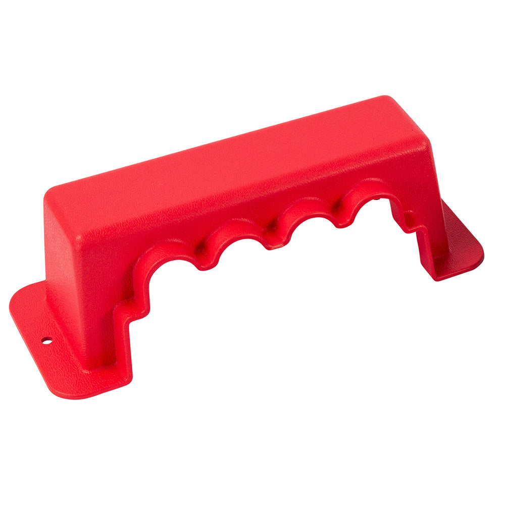 Bluewater 312315-B-205 Red Cover f/4 Stud Heavy Duty Busbar