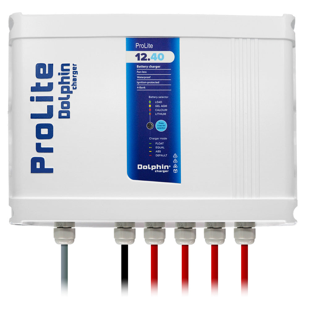 Dolphin Charger 99240 ProLite Charger 4 Bank - 12V - 40A