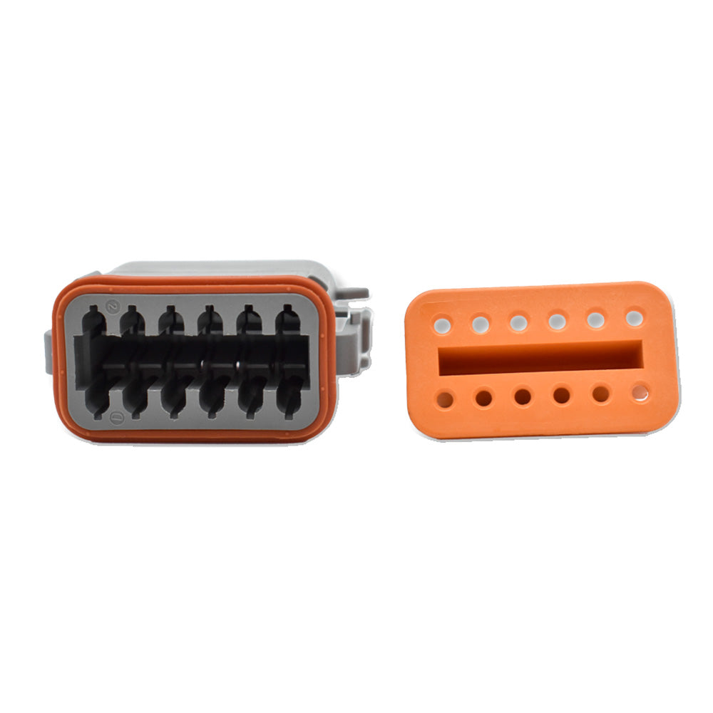 Bluewater DT06-12S 12 Position Female Deutsch Connector w/Wedge Lock
