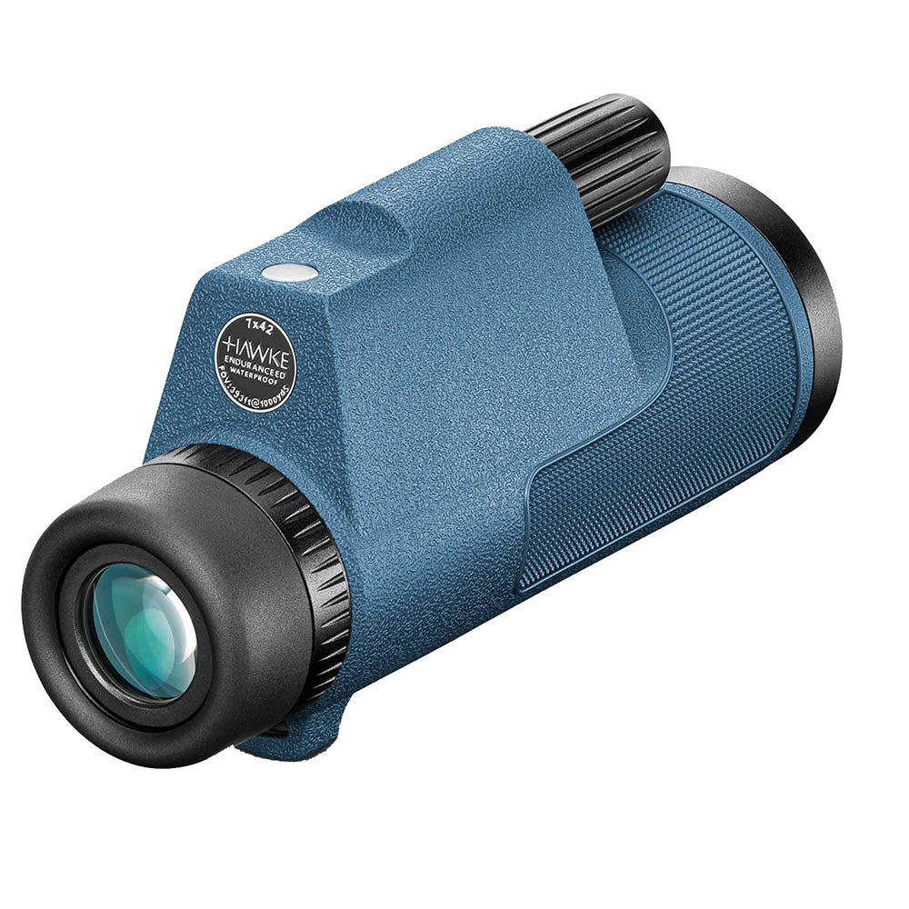 Hawke Optics 36521 Endurance ED Marine Binoculars 7x42 Monocular - Blue w/Compass