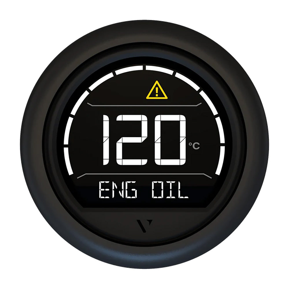 Veratron B00205702 VL Digital 52 w/Round Black Bezel