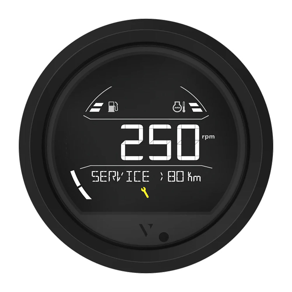 Veratron B00205801 VL Digital 85 w/Triangular Black Bezel