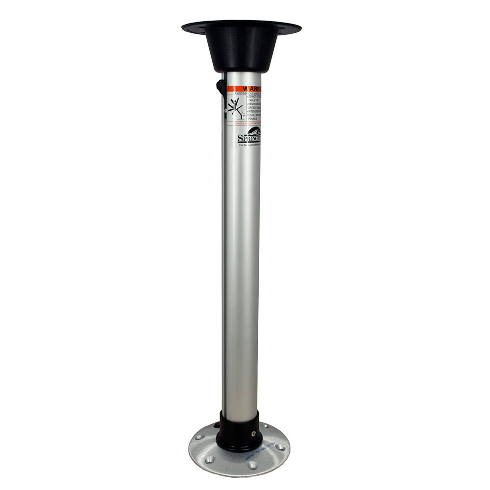 Springfield 1690727-SL 2-3/8" Thread-Lock Uni-Lock Table Pedestal Package - 27"