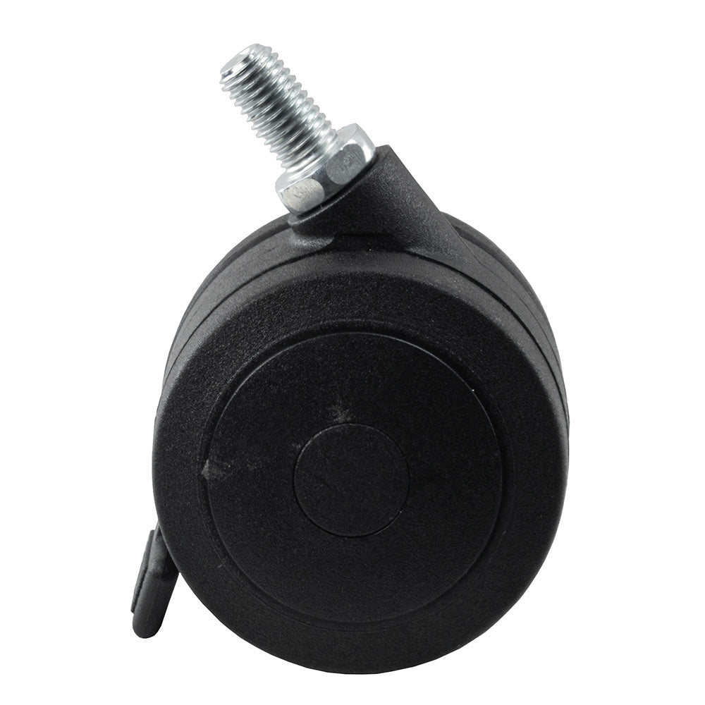 Springfield 2100340 5-Legged Deck Base Caster Replacement - 75mm w/Brake Urethane