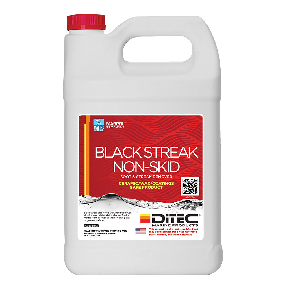 DiTEC 6J-HNLV-MLW7 Black Streak Non-Skid Cleaner - Gallon