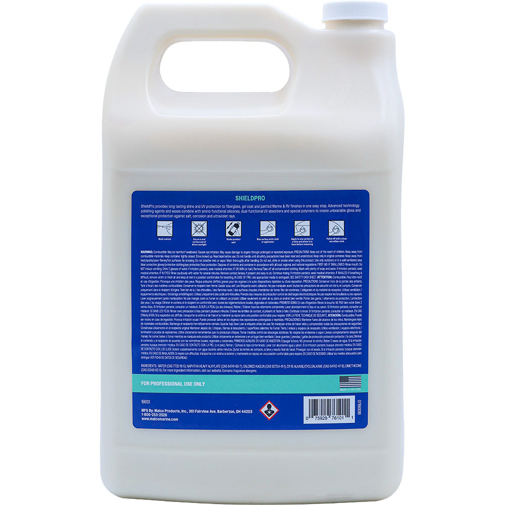 Malco 166101 ShieldPro UV Crme Wax - 1 Gallon