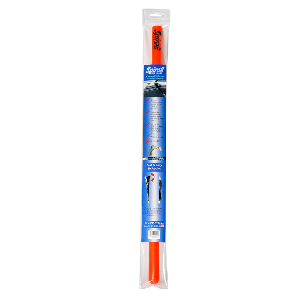 Spiroll SPL-24-O-CG Chafe Guard Orange for Lines up to 3/4"-1" Diameter