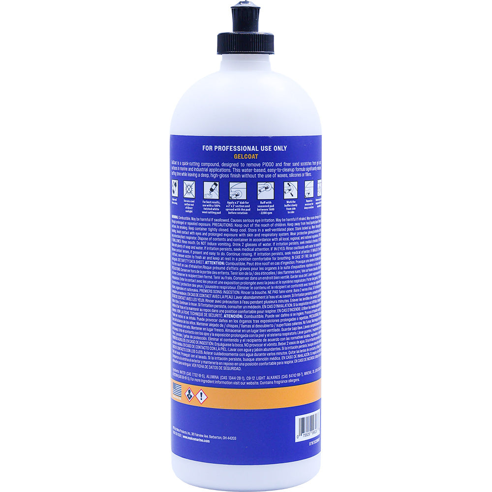 Malco 167532 Gel Coat Compound - 32oz