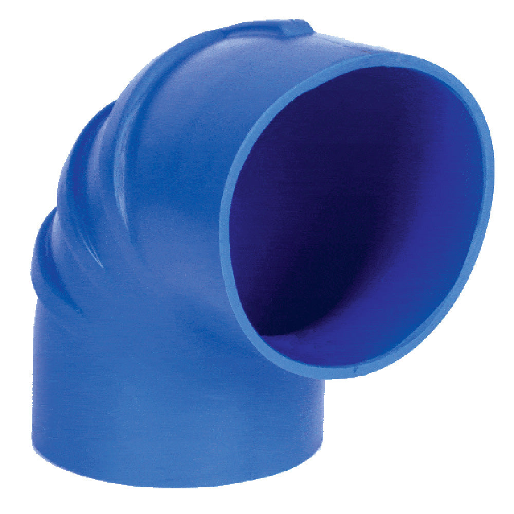 Trident Marine 290V5000-S/S 5" ID 90 Degree Blue Silicon Wet Exhaust Elbow