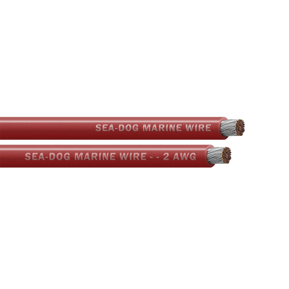 Sea-Dog 8002021 2 AWG Red Battery Cable - 50'