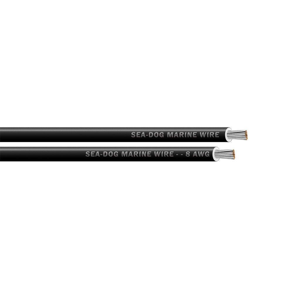 Sea-Dog 8008011 8 AWG Black Primary Wire - 50'