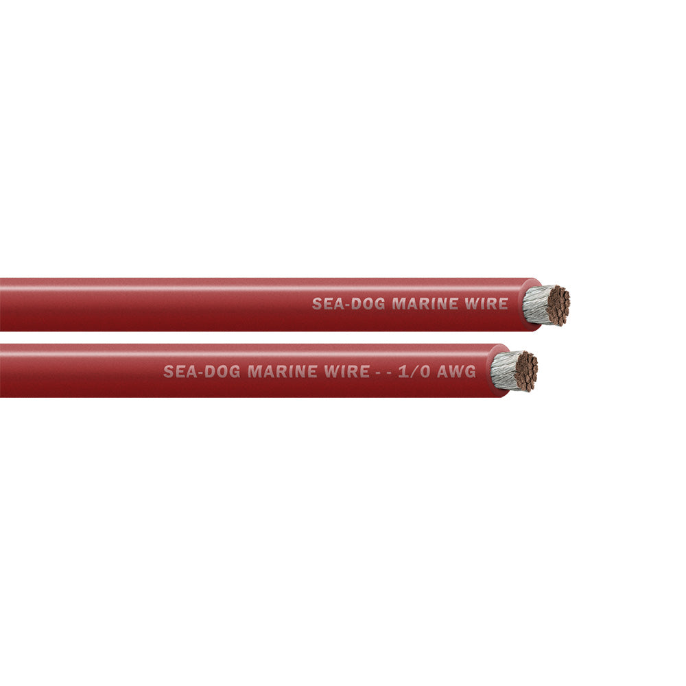Sea-Dog 8011024 1/0 AWG Red Battery Cable - 250'