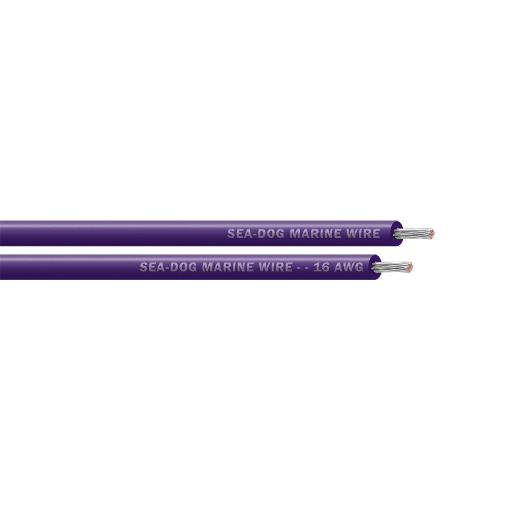 Sea-Dog 8016107 16 AWG Purple Primary Wire - 500'
