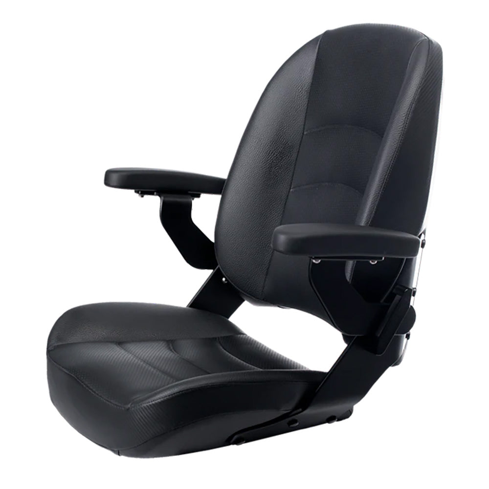 Shockwave Seats SW-04920-B S5 Corbin Mid-Back Seat - Onyx Black