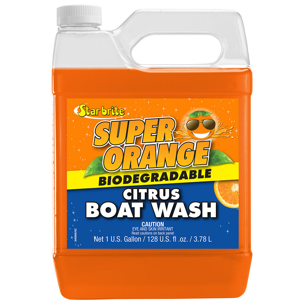 Star brite 94500 Super Orange Citrus Boat Wash Concentrate - 1 Gallon