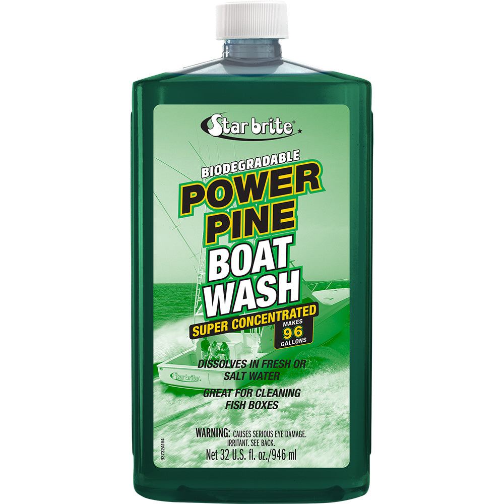 Star brite 93732 Power Pine Boat Wash - Concentrated Marine Grade Formula - 32 oz