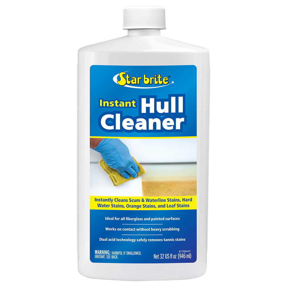 Star brite 81732 Instant Hull Cleaner - Wipe On, Rinse Off Formula - 32 oz