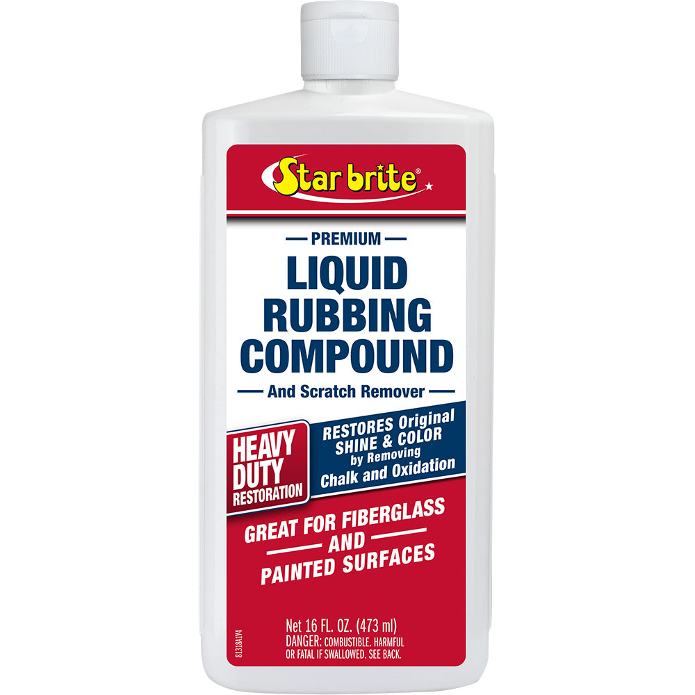 Star brite 81318 Liquid Rubbing Compound f/Heavy Duty Oxidation - 16 oz