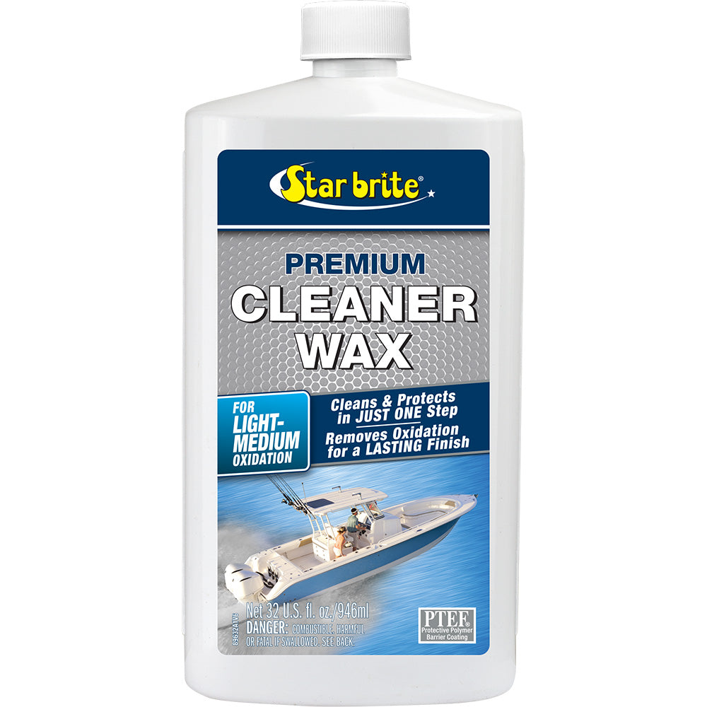 Star brite 89632 Premium Cleaner Wax - One-Step - 32 oz