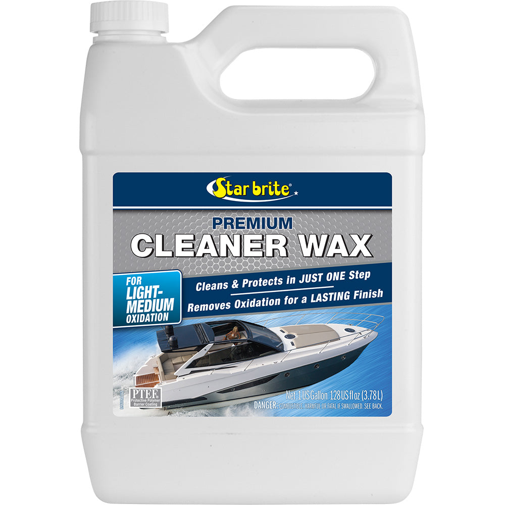 Star brite 89600 Premium Cleaner Wax - One-Step - 1 Gallon
