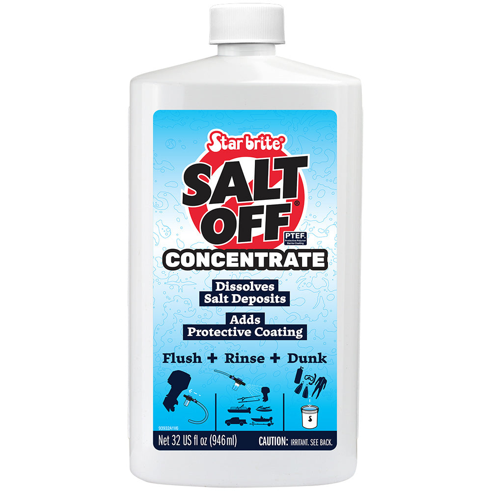 Star brite 93932 Salt Off - Concentrate- Salt Remover Wash Engine Flush - 32 oz