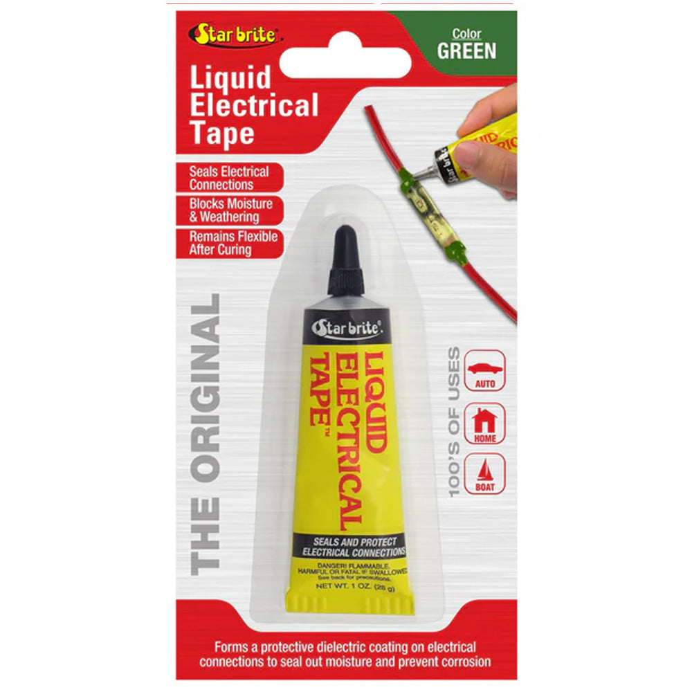 Star brite 84156 Liquid Electrical Tape - Green - 1 oz