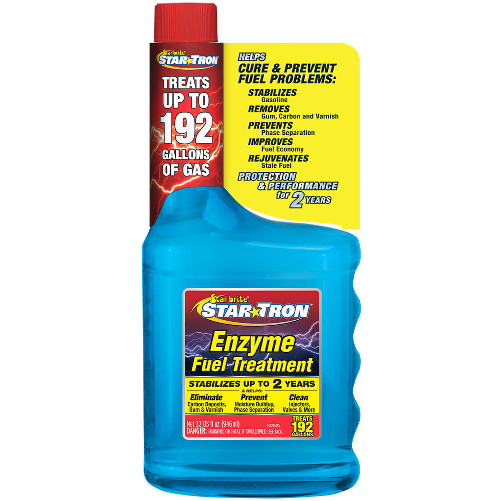 Star brite 14332 Star-Tron Enzyme Fuel Treatment - Small Engine Formula - 32 oz