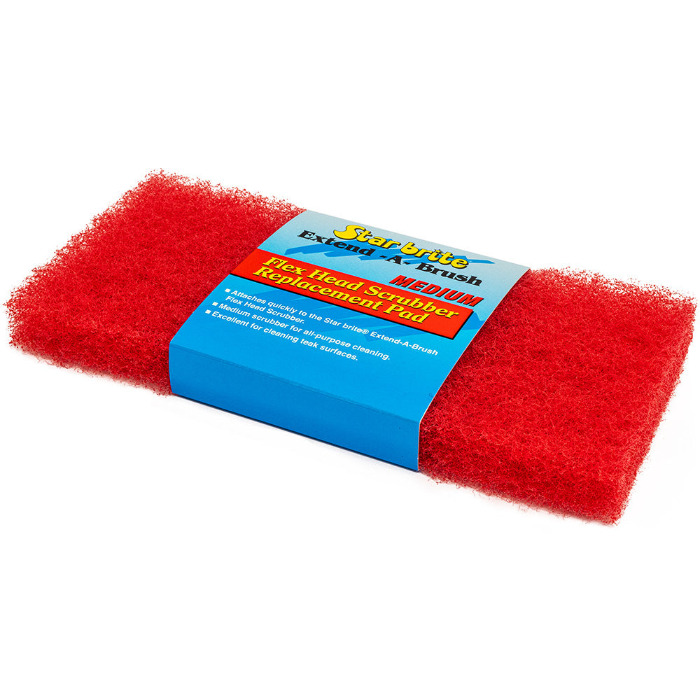 Star brite 40126 Large Scrub Red Pad - Medium Texture