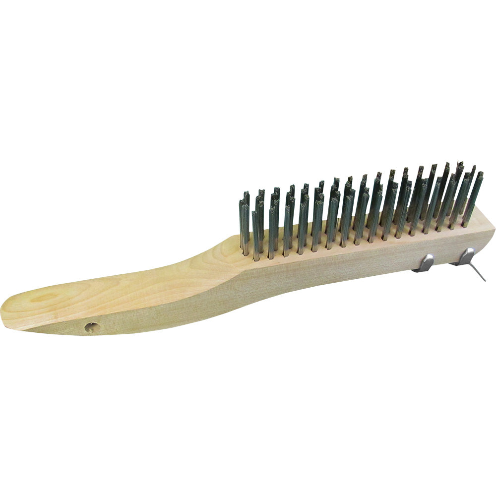 Star brite 40058 10.5" Stainless Steel Bristle Brush w/Scraper