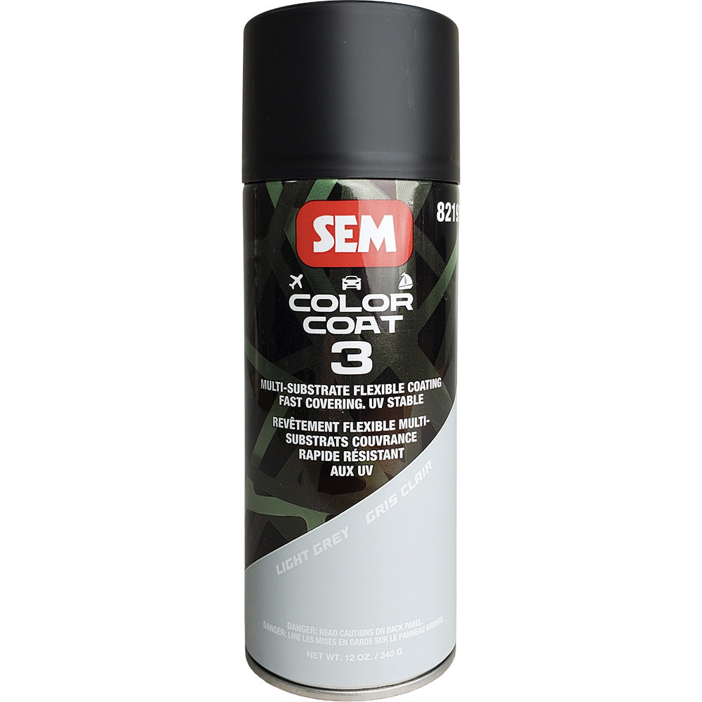 SEM 82193 Color Coat 3 - Light Grey - 12 oz