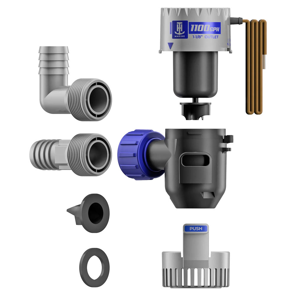 T-H Marine PMP-BLG11-DP HYDRA Cartridge Bilge Pump - 1100 GPH - 12V