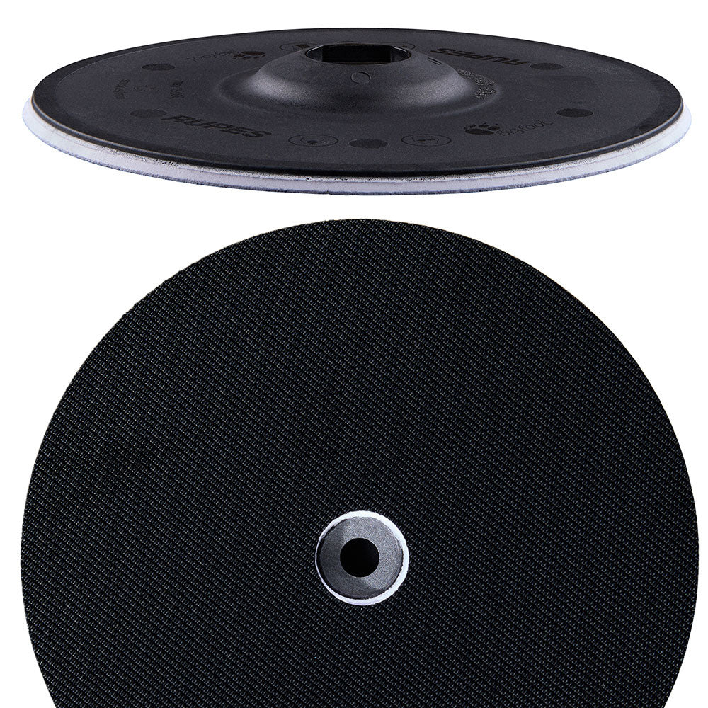 RUPES 981.720/C PrecisionPro Backing Plate 150mm/6" Velcro M8 Bolt Shroud Lubricant