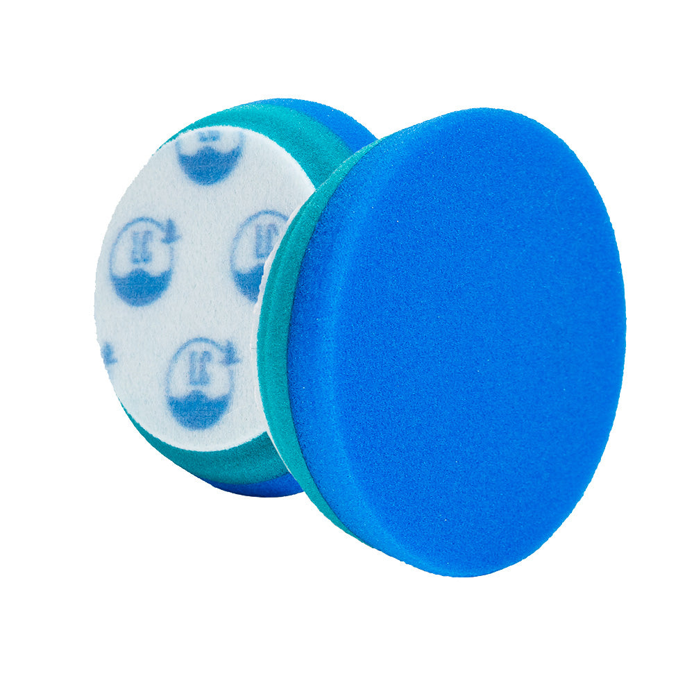 Lake Country ML-93350-LC Marine Blue Polishing Foam Pad - 3.5' x 1"