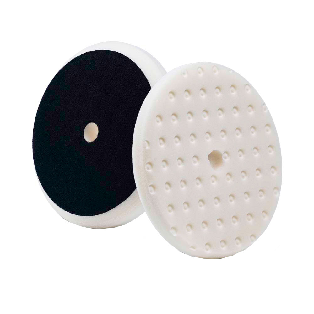 Lake Country PR-64800-CCS-LC Soft White Foam Polishing Pad w/CCS Technology 8" x 1.25"