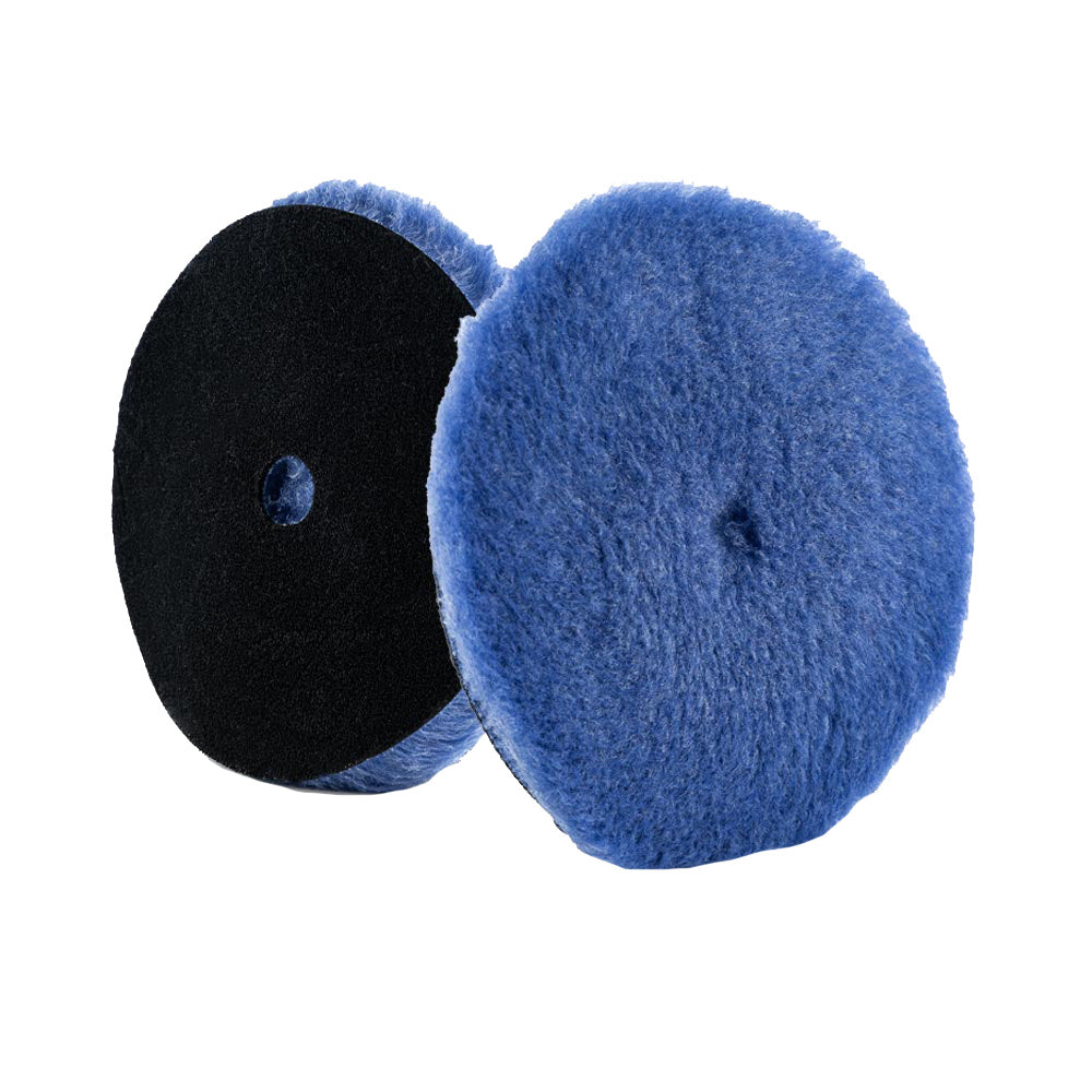 Lake Country HYB-178-LC Blue Hybrid Wool w/Center Hole 7.5" x 1"